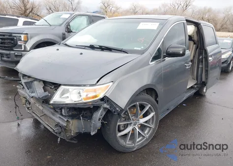 2012 Honda Odyssey Ex-L из США, поврежденный, VIN 5FNRL5H64CB129417